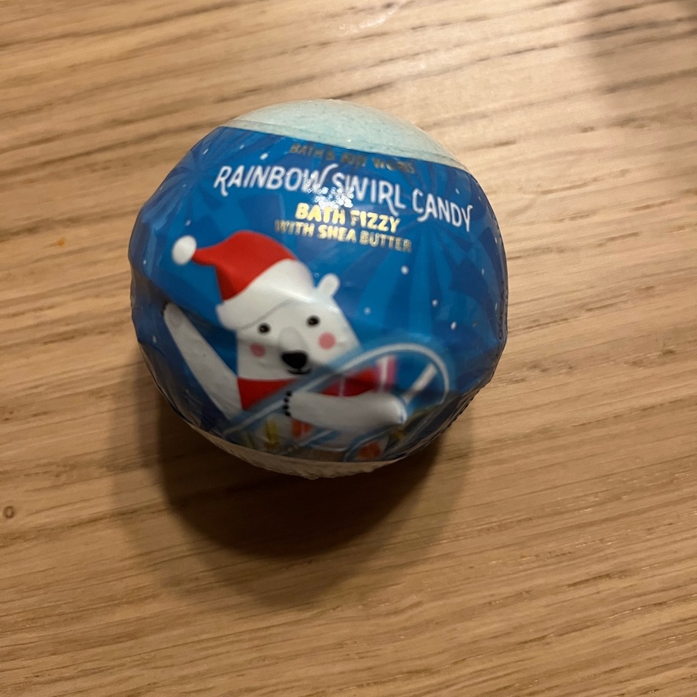 Bath & Body Works Bath Fizzy. Rainbow Swirl Candy.